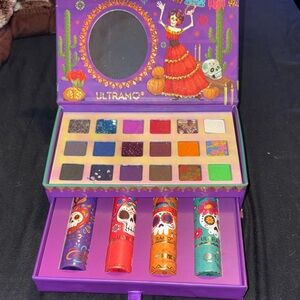Ultramo Colorful Makeup Palette and Lipsticks